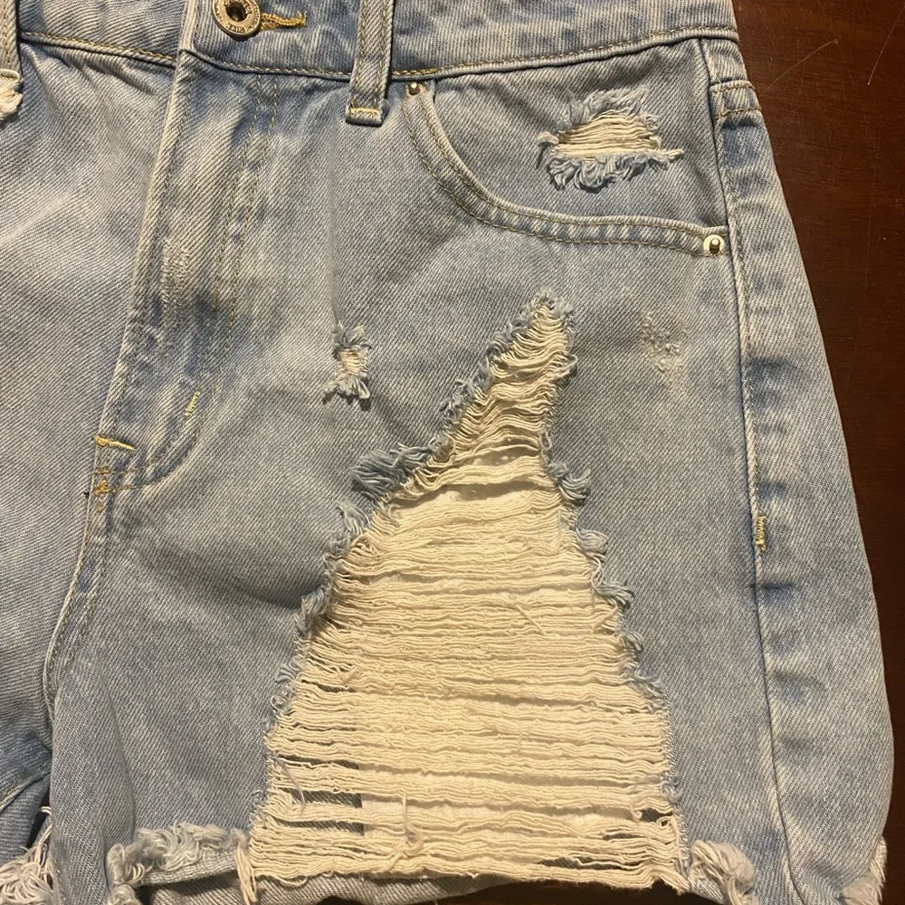 Womens Special A Los Angeles Denim Jean Shorts Size 28